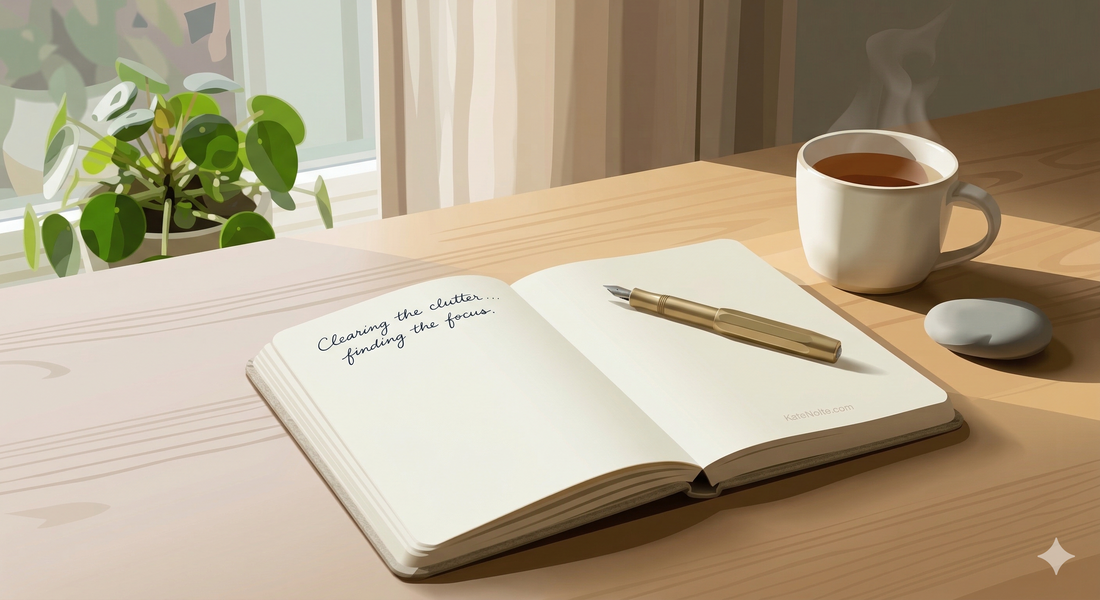 Clear the Clutter: How Journaling Fixed My Focus
