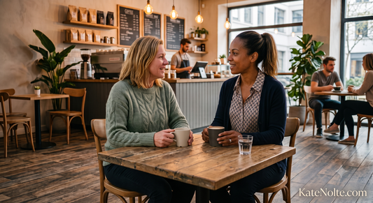 KateNolte.com blog-2 women talking 