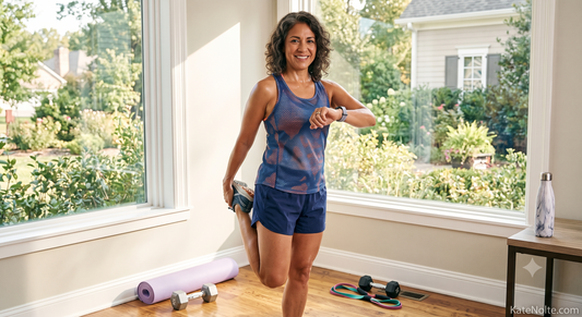 woman exercising with @TulumTrainer