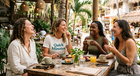 @TulumTrainer blog. KateNolte.com laughing with the ladies for longevity